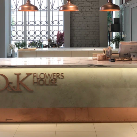 Рекламная кампания для магазина цветов D&k Flowers House